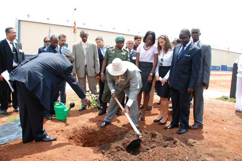 Launch of Roofings Plant